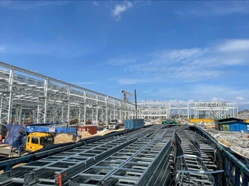 IMP tiếp tục trúng thầu Gói thầu cung cấp vật tư của Dự án Khu liên hợp sản xuất thép Hoà Phát Dung Quất 2